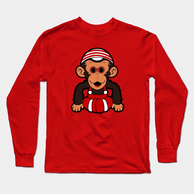 Cute Chim Chim Long Sleeve T-Shirt by mighty corps studio